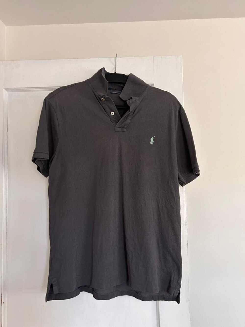 Polo Ralph Lauren Mesh Shirt | Men's Large | Slim Fit | Gray
